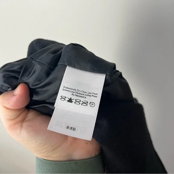 Eddie Bauer Black Wool Blend Maxi Skirt 12 - Picture 7 of 7